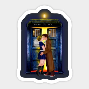 The Last Kiss from 10th Doctor Sticker